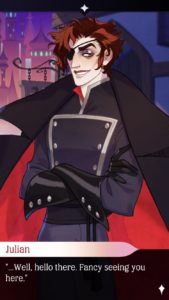 A red-haired man with an eye patch drawn in anime style. His arms are crossed. 