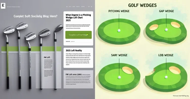 what degree is a pitching wedge