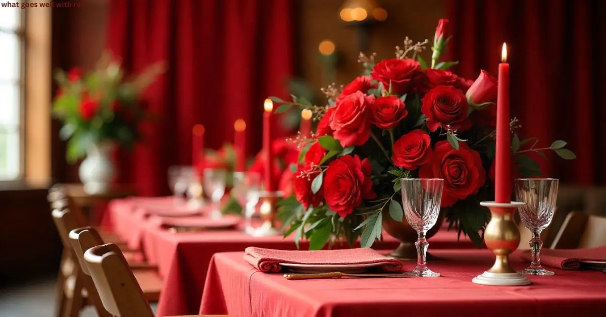 What Goes Well With Red