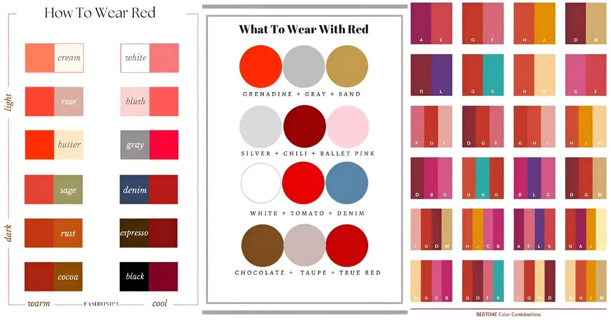 What Goes Well With Red