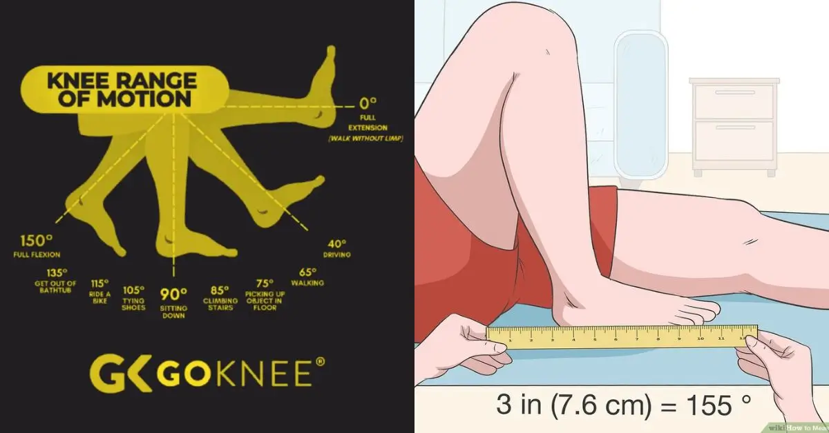 What Does a 120 Degree Knee Bend Look Like