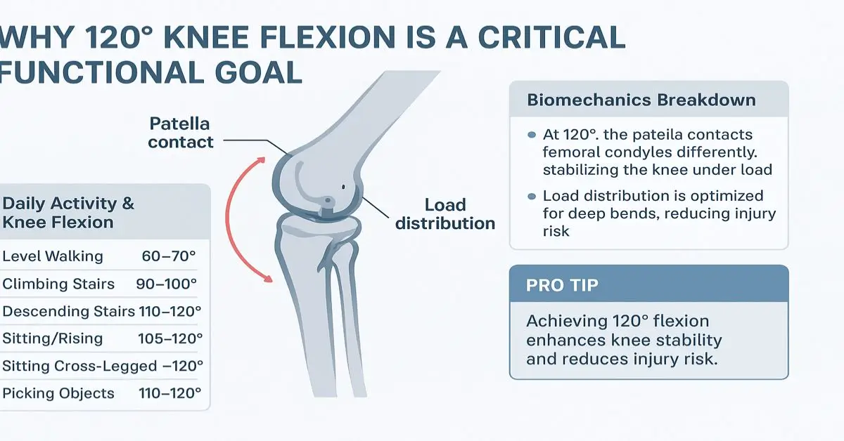 What Does a 120 Degree Knee Bend Look Like