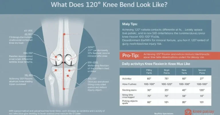 What Does a 120 Degree Knee Bend Look Like