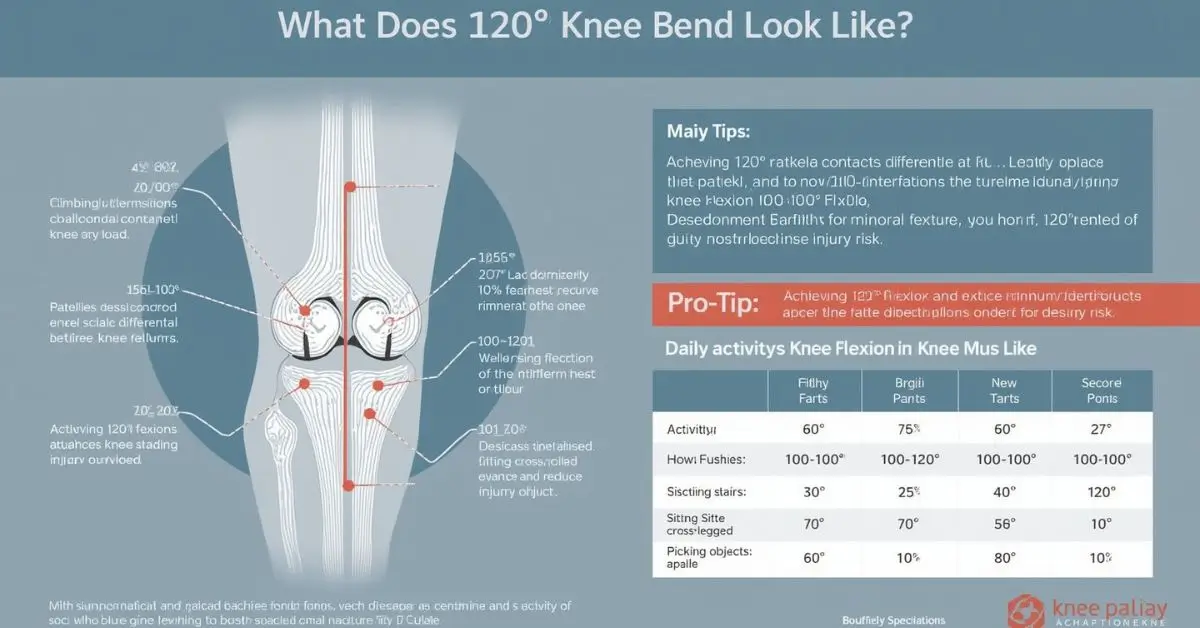What Does a 120 Degree Knee Bend Look Like