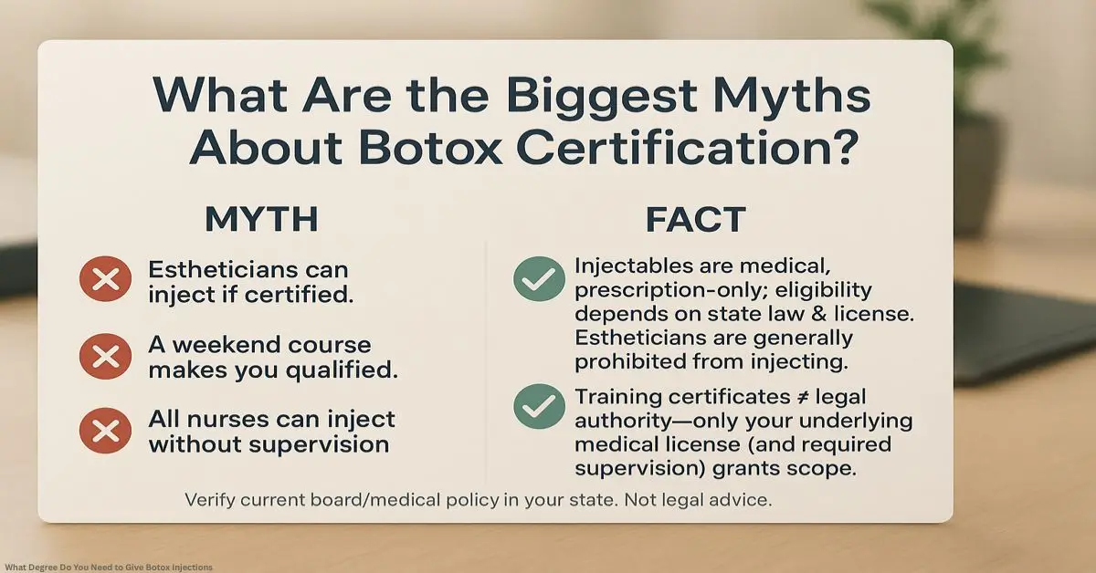 What Degree Do You Need to Give Botox Injections