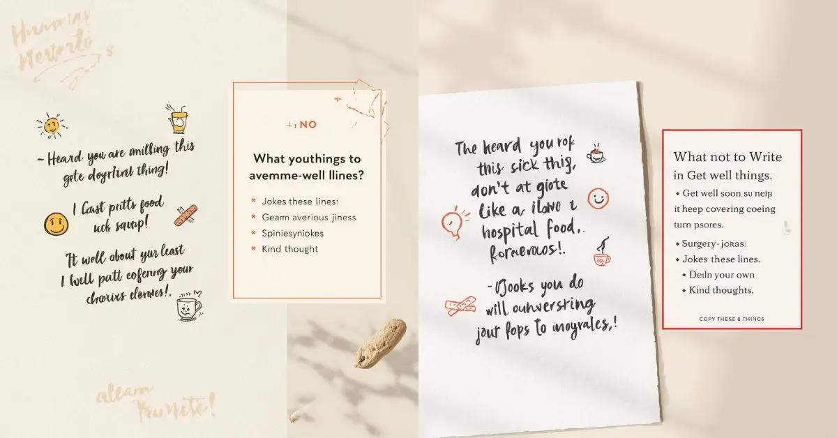 What to Write in a Get Well Card