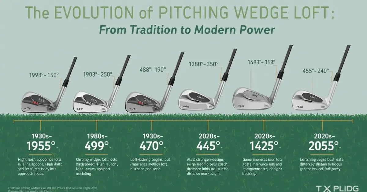what degree is a pitching wedge