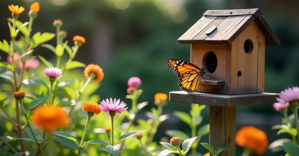 the Butterfly Garden