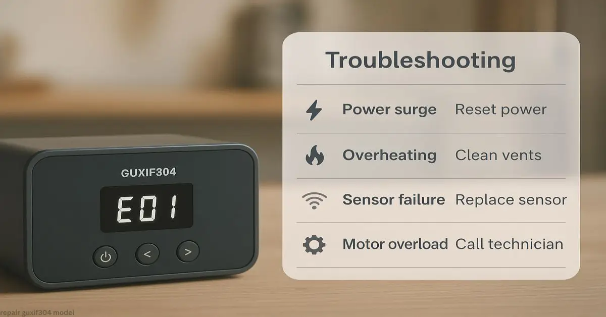 repair guxif304 model