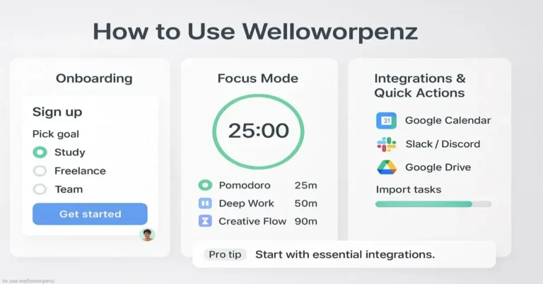 to use welloworpenz