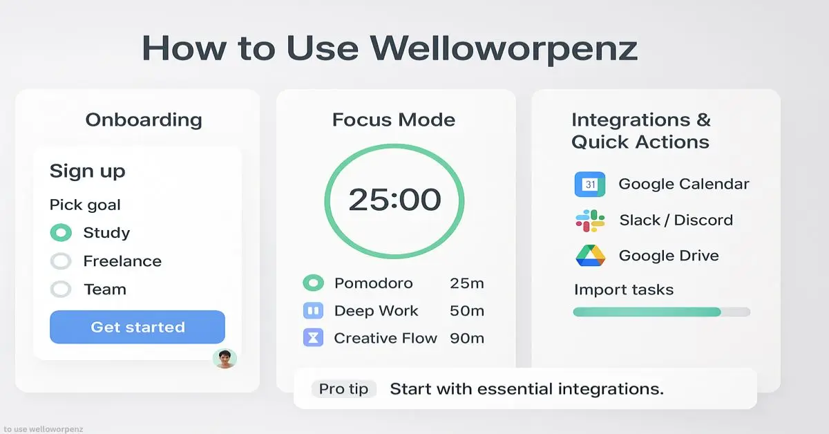 to use welloworpenz