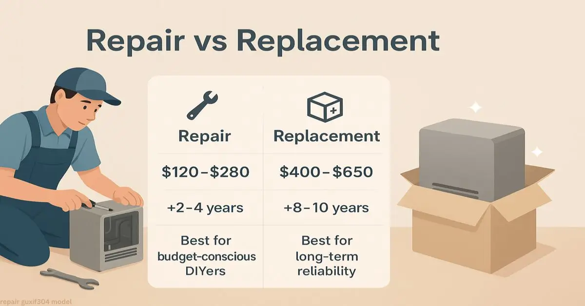 repair guxif304 model