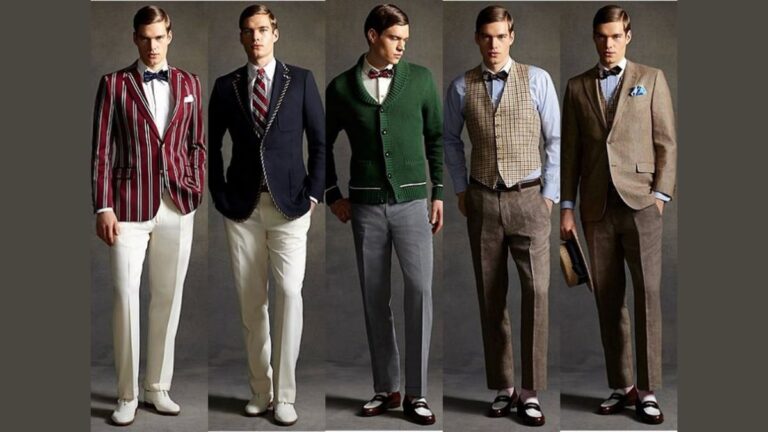 Hollywood Glamour Menswear