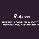 Ruderne