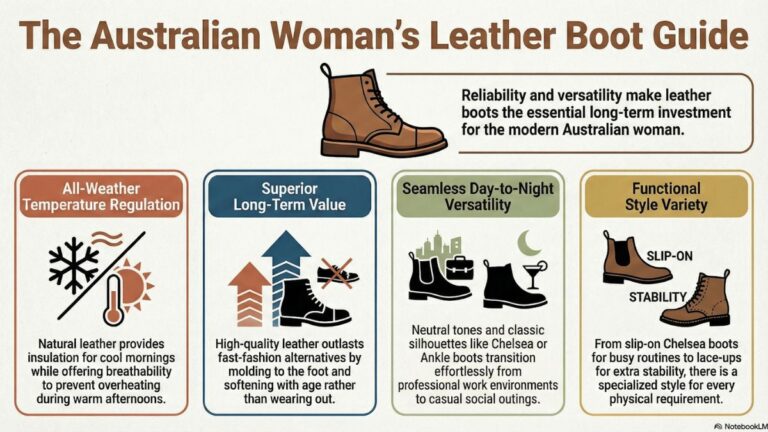 WOMEN'S LEATHER BOOT