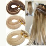 Micro bond hair extensions