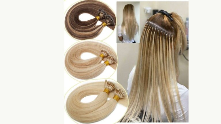 Micro bond hair extensions