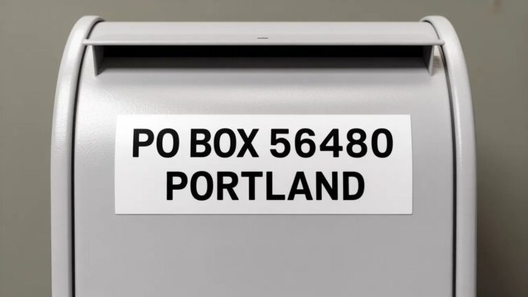 PO Box 56480 Portland