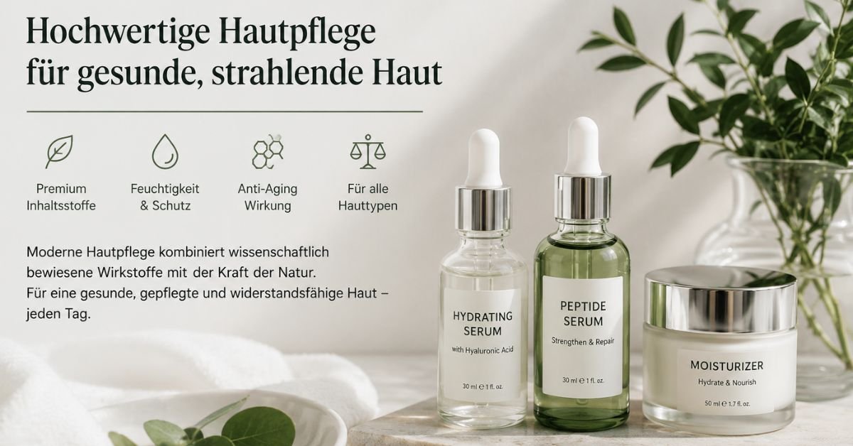 Warum hochwertige Hautpflege heute wichtiger denn je ist