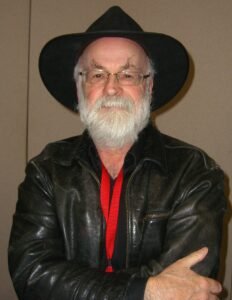 Terry Pratchett, author of the Discworld novels