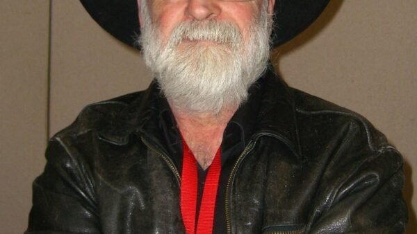 Terry Pratchett, author of the Discworld novels