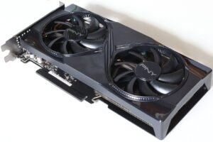 NVIDIA GeForce RTX 5060 Ti graphics card, front view